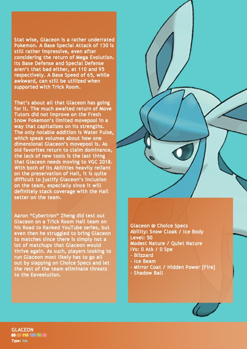 Glaceon 2018